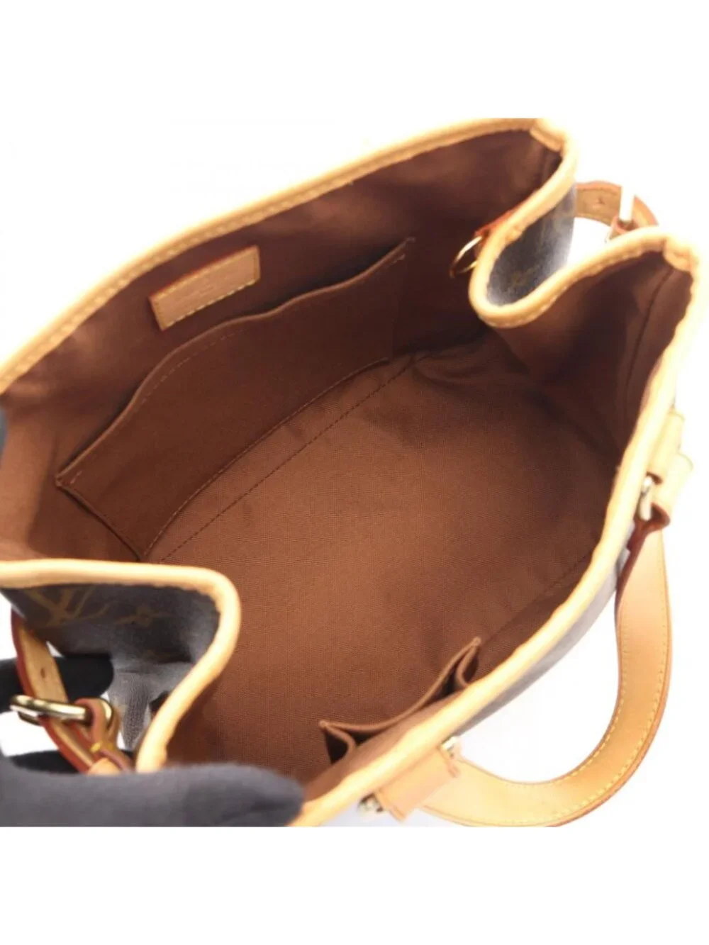 Louis Vuitton Handbag Batignolles Canvas Leather